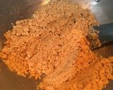 A picture of step 4 of Atta Halwa.