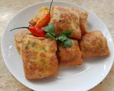 Foto langkah ke 7 dari resep Martabak telur kulit lumpia.