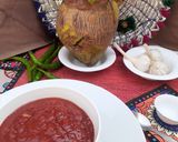 A picture of step 7 of Momos Chutney.