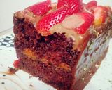 Foto del paso 9 de la receta: Torta tipo Brownie con Fresa y Arequipe