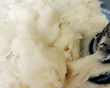 A picture of step 2 of Pull a part Bread stuffed with Qeema.