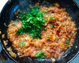 A picture of step 3 of Mosdeng Serma (Tomato chutney).