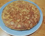 Foto del paso 1 de la receta: Tortilla de patatas con jamón York y queso