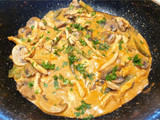 Stroganoff csirkemell