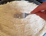 A picture of step 6 of Rhubarb crumble.