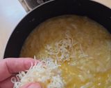 Foto del paso 4 de la receta: Torta de cebolla y queso de búfala 🧅🐃con harina de trigo sarraceno, sin gluten ⬆️ proteínas ⬇️ carbos