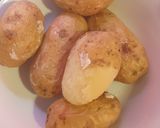A picture of step 2 of Parmigiano gnocchi.