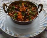 A picture of step 10 of Cauliflower n green peas kolhapuri masala gravy.