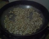 A picture of step 3 of Roast pumpkin seeds.