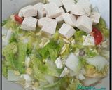 Foto langkah ke 6 dari resep Sup Sawi Putih Tahu Telur.