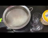 A picture of step 2 of Pomegranate pudding.
