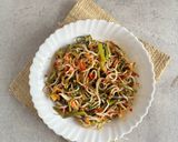 Foto langkah ke 4 dari resep Kangkung toge sambal seuhah.