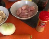 Foto del paso 1 de la receta: Pollo con almendras estilo chino