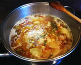 Foto del paso 6 de la receta: Guiso de patata con costillas de cerdo y picada 🐽 🥔