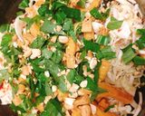 Hình bước làm 3 của món Gỏi Bắp Sú Chay