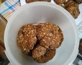 Foto langkah ke 5 dari resep Coklat Oatmeal Kukis.