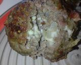 Foto del paso 5 de la receta: Hamburguesas caseras con queso cremoso!!