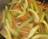 A picture of step 3 of Celery & Carrot Kimpira Stir-fry.