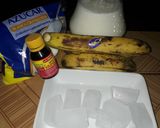 Foto del paso 1 de la receta: Leche con plátanos