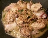 Foto del paso 14 de la receta Wok de arroz cremoso con pollo,en salsa de pate y pimientos
