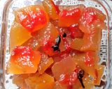 Foto del paso 3 de la receta: Dulce de Cáscara de sandía 🍉- Sandía en Almíbar🍉 Recetas Tradicionales de Israel-Recetas Judías 🇮🇱