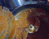 A picture of step 5 of Sweet potato curry soup.