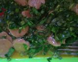 Foto langkah ke 3 dari resep Telur Dadar Kangkung.