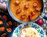 A picture of step 8 of Paneer Kofta Curry.