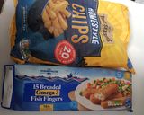 Chips, fish fingers da soyaye kwaimatakin girki1 hoto