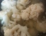 Pas rețetă Mâncare de conopidă cu pui și smântână 1 fotografie