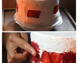 Foto langkah ke 14 dari resep Red Velvet Faultline Cake.