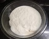 A picture of step 1 of Rava dhokla.