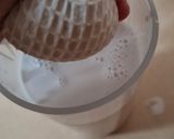 Foto del paso 4 de la receta: Bebida vegetal de nueces nogal 🥛 "Leche" de nueces de Castilla + galles de bagazo u okara 🥛 2 x 1