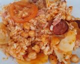 Foto del paso 6 de la receta Arroz al horno con chorizo