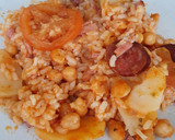 Foto del paso 6 de la receta: Arroz al horno con chorizo