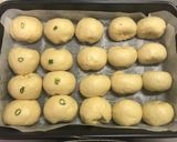 A picture of step 14 of Honey Scallion & Butter Dinner Rolls with Pre-Ferment.