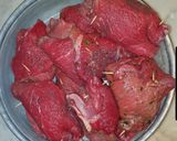 Foto del paso 3 de la receta: Niño envuelto de carne