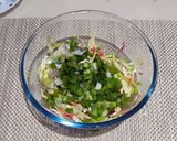A picture of step 3 of Apple & Cabbage Salad.