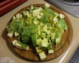 Foto del paso 1 de la receta: Zucchini con Jamón y Huevo 🍳