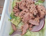 Foto del paso 2 de la receta: Ensalada de pepino de Tiktok