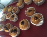 Foto del paso 11 de la receta: Cupcakes rellenos de chocolate, nueces y cobertura de nata