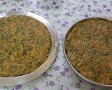 A picture of step 4 of Zhanzhanit Besan Kothimbir Vadi.