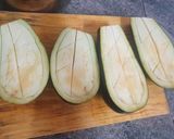 Foto del paso 2 de la receta Berenjenas rellenas de carne picada