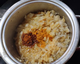 மசூர் பருப்பு, முட்டைக்கோஸ் (Masoor dal Cabbage sambar recipe in tamil) ரெசிபி ஸ்டேப் 3 புகைப்படம்