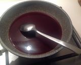 Foto del passaggio 1 della ricetta Entrecôte di Scottona con pepe rosa e riduzione di chianti e miele, e polentina con peperoni