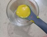 A picture of step 1 of French Dressing.