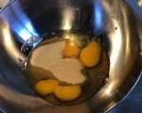 Une image de l'étape 1 de Gâteau châtaignes et kiwis.