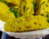 A picture of step 7 of Instant sooji dhokla.