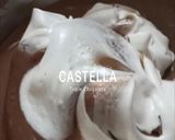 Foto langkah ke 6 dari resep Castella Triple Chocolate Gluten Free.
