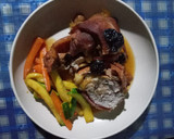 Foto del paso 4 de la receta: Verduras Salteadas, para acompañar un lomo de cerdo mechado